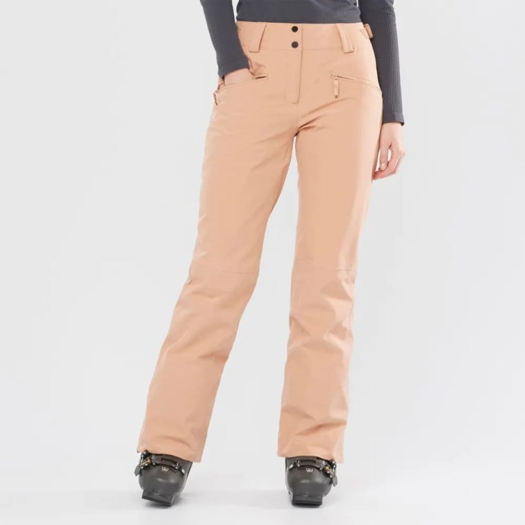 Apricot Salomon Edge Women\'s Ski Pants | IE GI9057